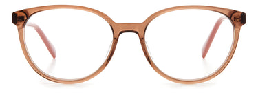 Premium Women Pierre Cardin Eyeglasses: P.C.8496 - Brown - SpecSMART Eye Clinic (Front View)